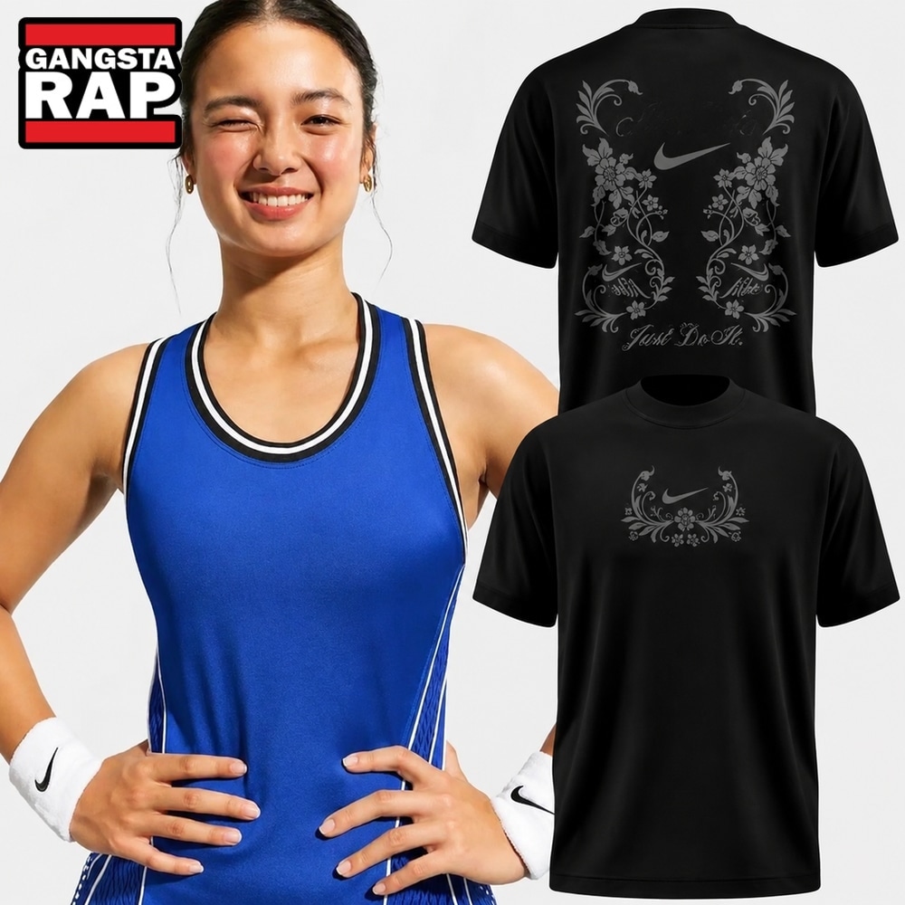 Alex Eala In Full Bloom Graphic Black T Shirt, Trending Design Shirt Alex Eala IN Full Bloom Graphic Black T Shirt