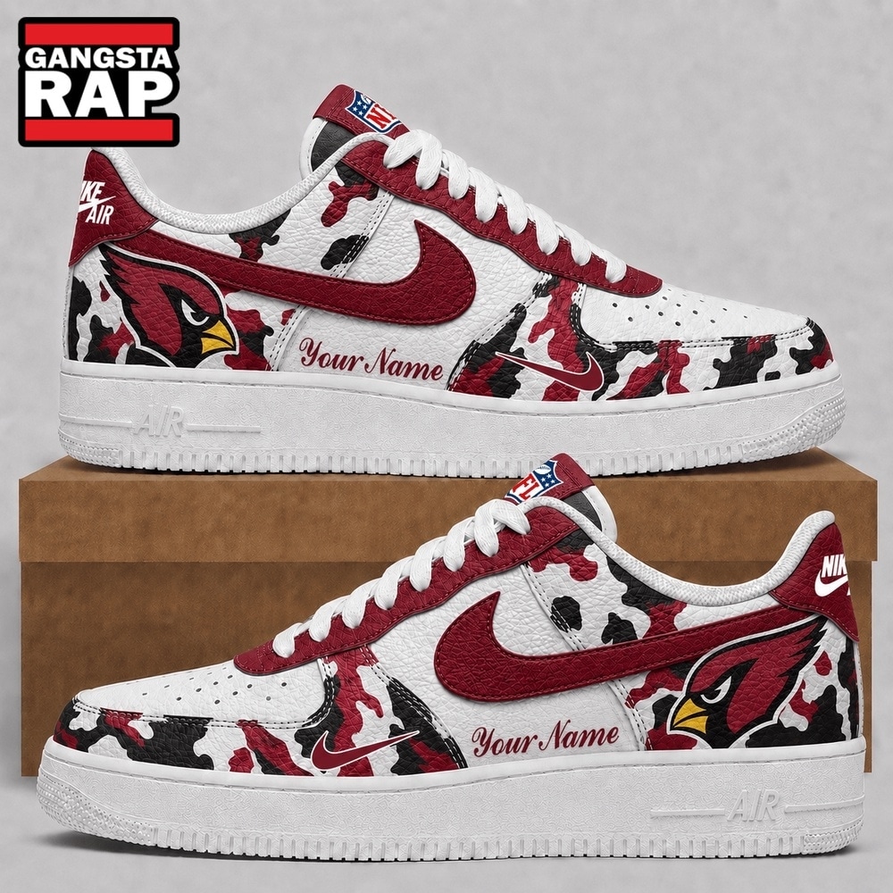 Arizona Cardinals NFL Team Camo Air Force 1 Shoes Sneakers Arizona Cardinals NFL Team Camo Air Force 1 Shoes Sneakers