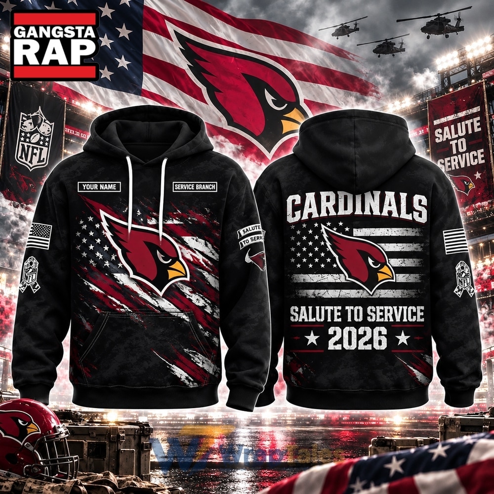 Arizona Cardinals Salute To Service 2026 Camo Personalized Hoodie, Trending Design Shirt Arizona Cardinals Salute To Service 2026 Camo Personalized Hoodie, Trending Design Shirt
