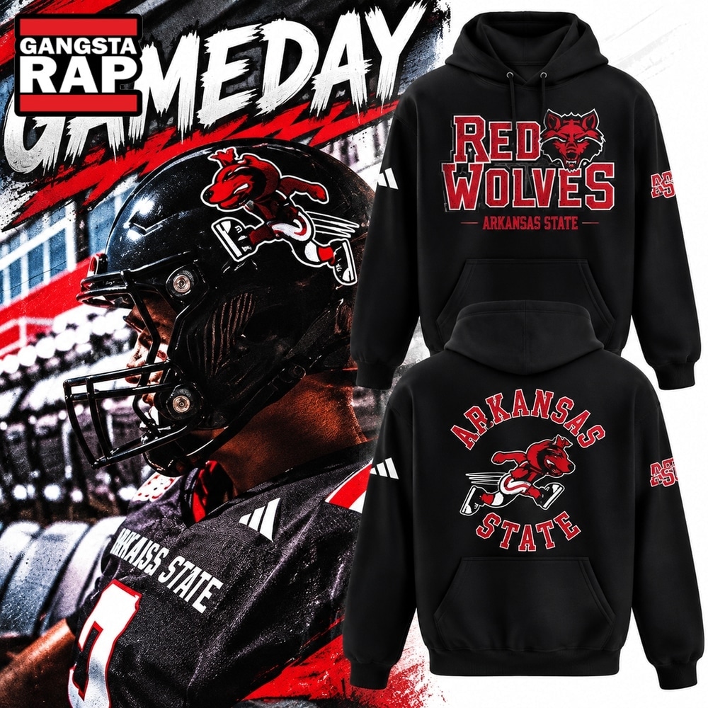 Arkansas State Football Runnin’ Howl Hoodie, Trending Design Shirt Arkansas State Football Runnin’ Howl Hoodie, Trending Design Shirt