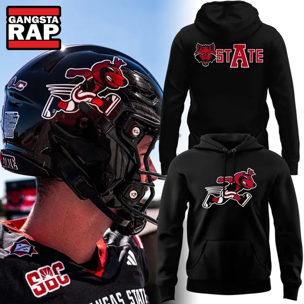Arkansas State Red Wolves Uniform Hoodie, Trending Design Shirt Arkansas State Red Wolves Uniform Hoodie, Trending Design Shirt