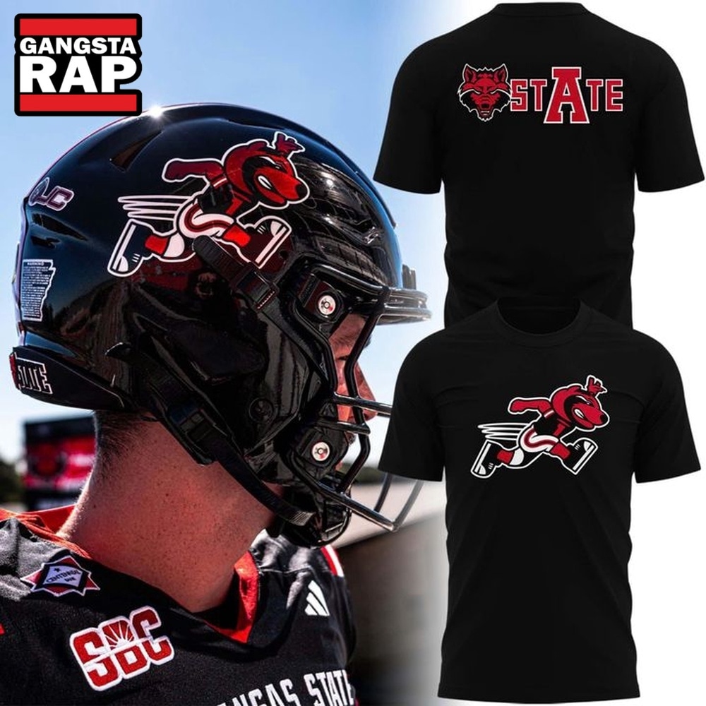 Arkansas State Red Wolves Uniform T Shirt, Trending Design Shirt Arkansas State Red Wolves Uniform T Shirt, Trending Design Shirt