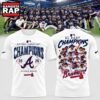 Atlanta Braves 2026 NL East Division Champions Team Graphic White T Shirt, Trending Design Shirt 3 Atlanta Braves 2026 NL East Division Champions Team Graphic White T Shirt, Trending Design Shirt Atlanta Braves 2026 NL East Division Champions Team Graphic White T Shirt