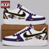 Baltimore Ravens 2026 NFL Team Air Force 1 Shoes Sneakers 2 Baltimore Ravens 2026 NFL Team Air Force 1 Shoes Sneakers