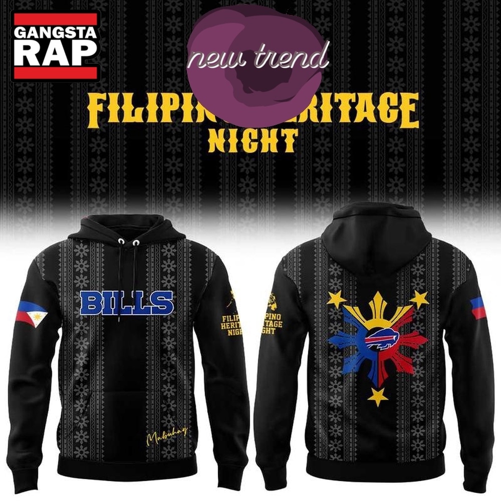 Buffalo Bills 2026 Filipino Heritage Night Limited Edition Hoodie, Trending Design Shirt Buffalo Bills 2026 Filipino Heritage Night Limited Edition Hoodie, Trending Design Shirt