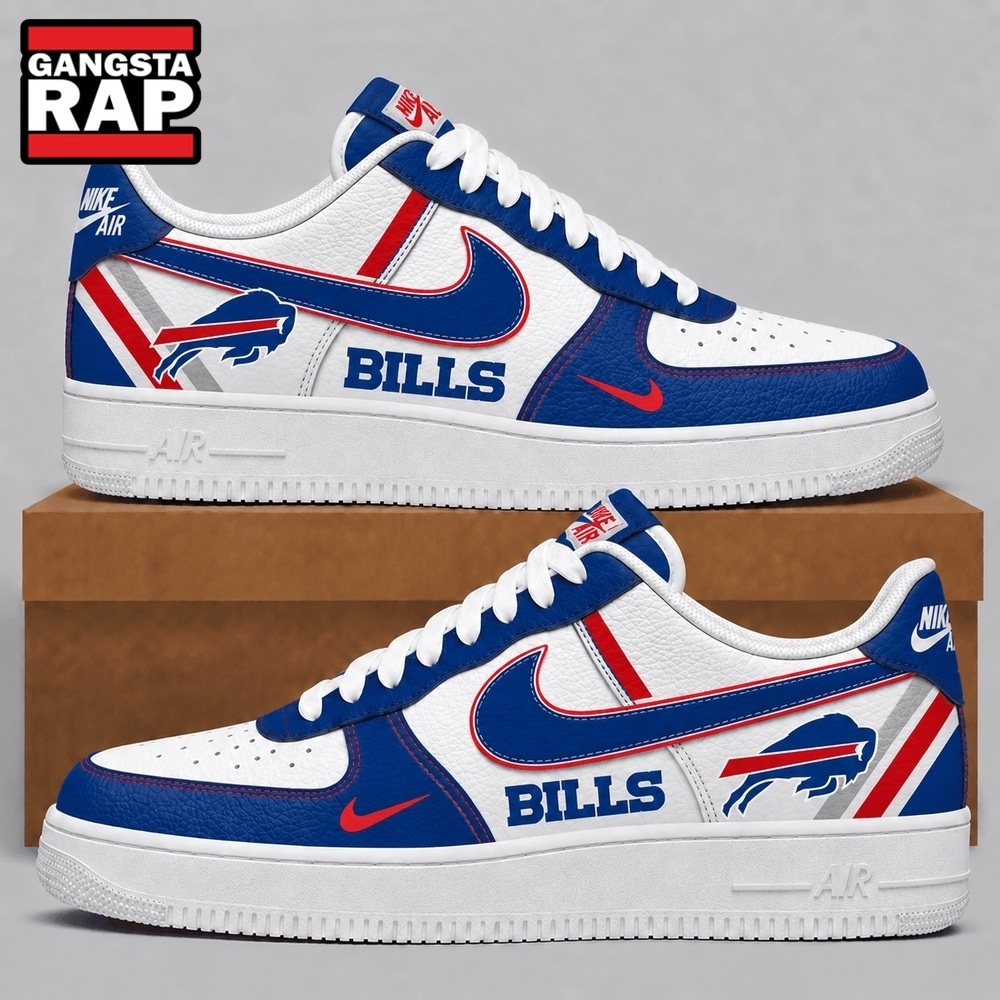 Buffalo Bills 2026 NFL Team Air Force 1 Shoes Sneakers Buffalo Bills 2026 NFL Team Air Force 1 Shoes Sneakers