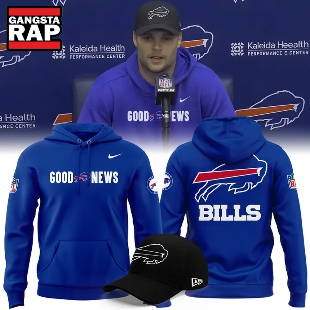Buffalo Bills Good News Limited Edition Hoodie, Trending Design Shirt Buffalo Bills Good News Limited Edition Hoodie