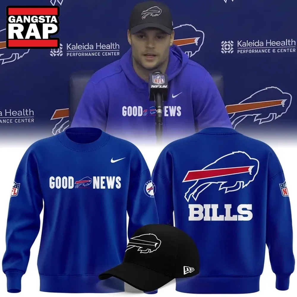 Buffalo Bills Good News Limited Edition Sweatshirt, Trending Design Shirt Buffalo Bills Good News Limited Edition Sweatshirt