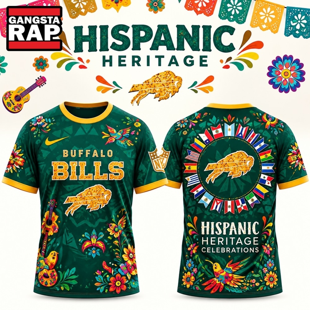 Buffalo Bills Special Hispanic Heritage Month T Shirt, Trending Design Shirt Buffalo Bills Special Hispanic Heritage Month T Shirt, Trending Design Shirt