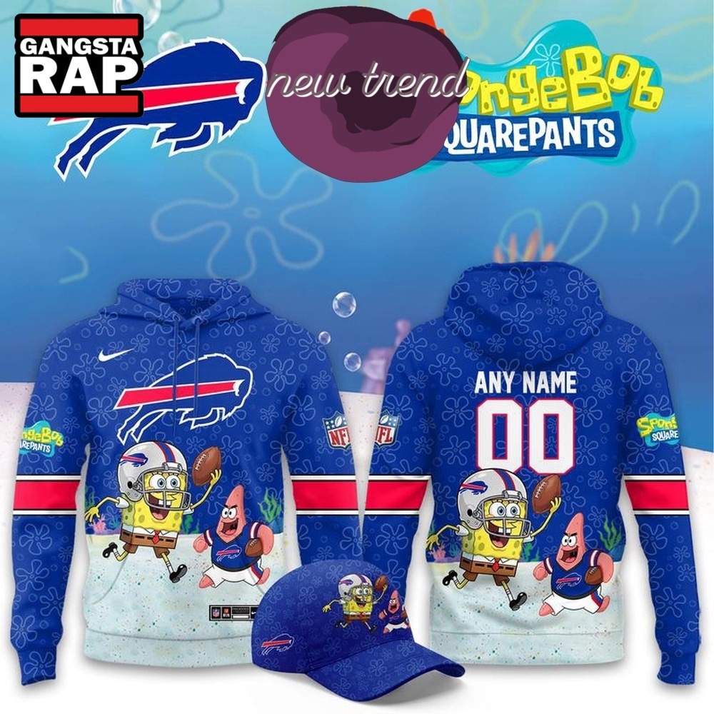 Buffalo Bills x SpongeBob Limited Edition Personalized Hoodie, Trending Design Shirt Buffalo Bills x SpongeBob Limited Edition Personalized Hoodie, Trending Design Shirt