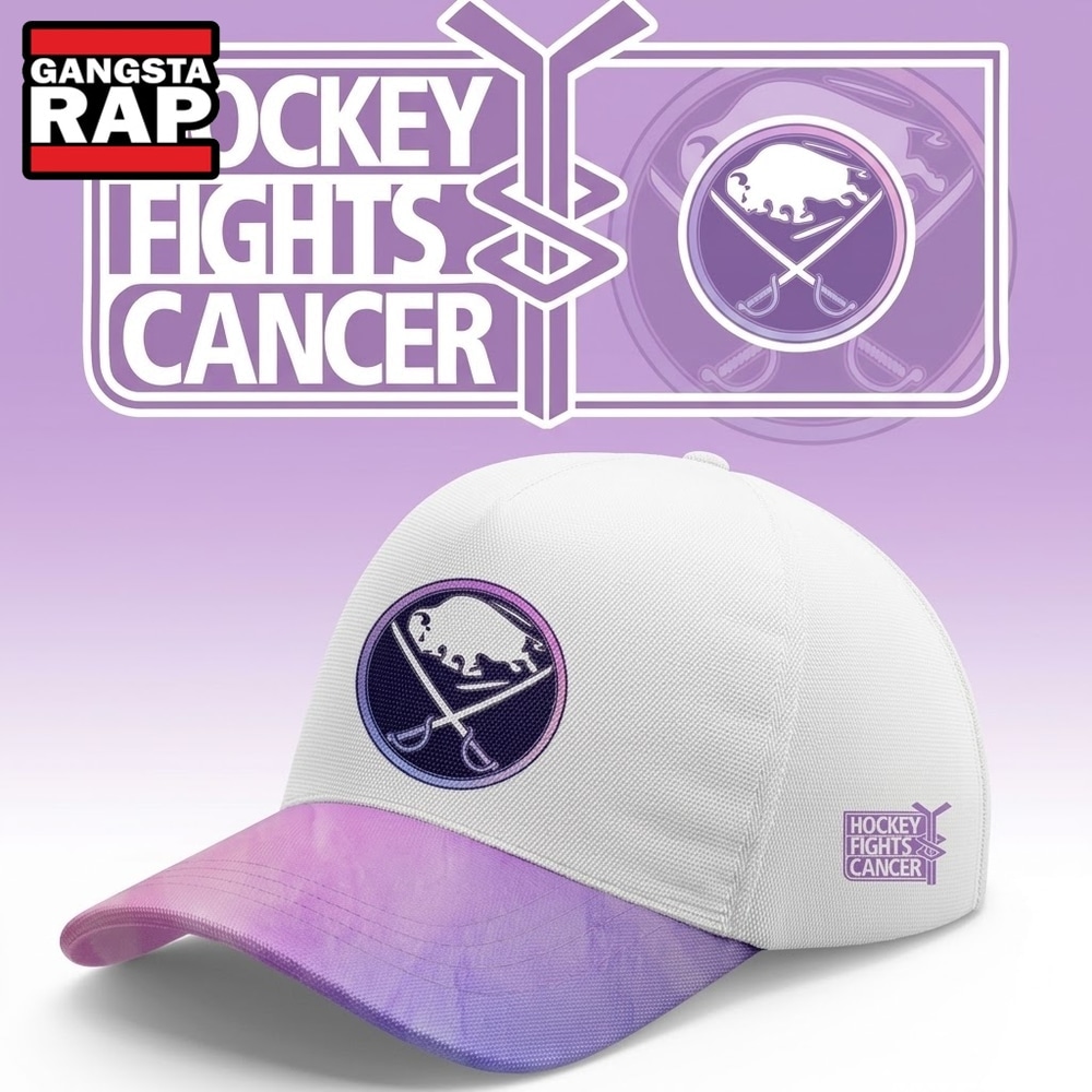 Buffalo Sabres Hockey Fights Cancer Limited Edition 2026 Cap.jfif, Trending Baseball Cap Buffalo Sabres Hockey Fights Cancer Limited Edition 2026 Cap Jfif