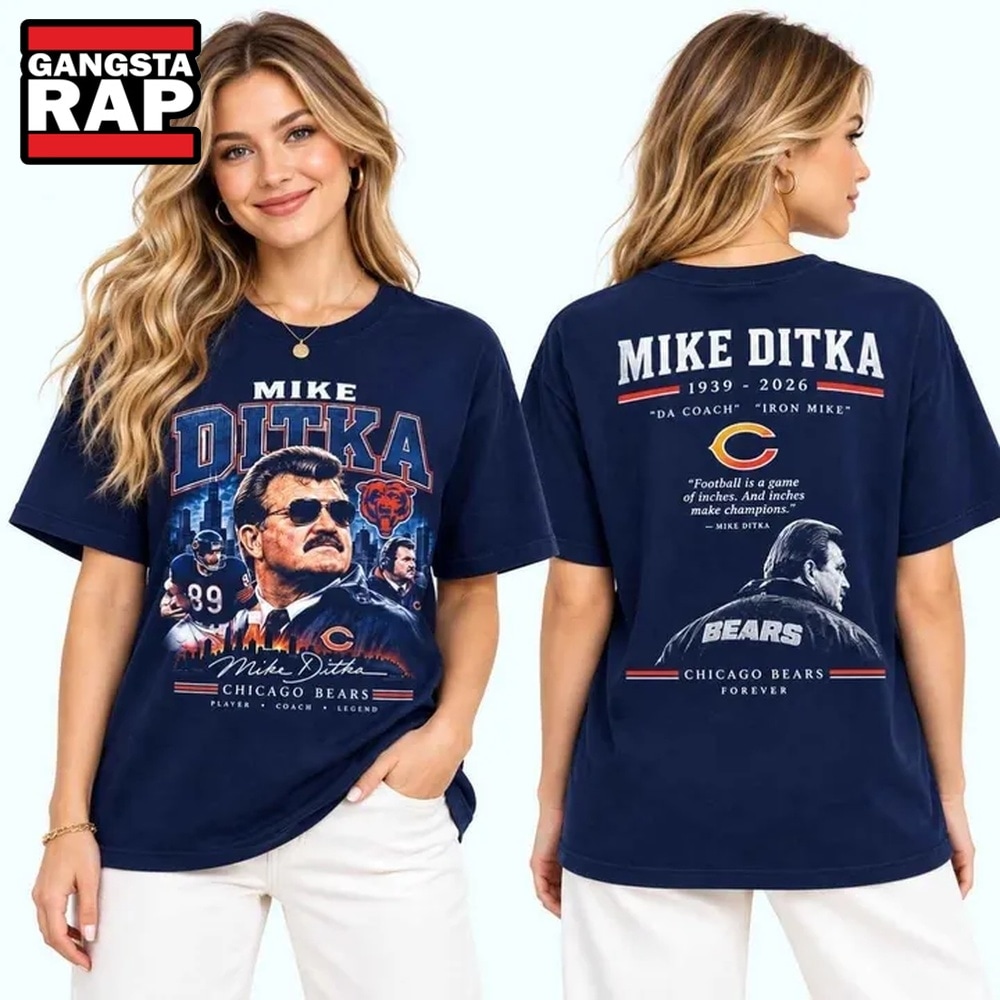 Chicago Bears Mike Ditka Forever Da Coach T Shirt, Trending Design Shirt Chicago Bears Mike Ditka Forever Da Coach T Shirt, Trending Design Shirt