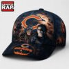 Chicago Bears NFL Horror Night Halloween 2026 Design Classic Cap, NFL Football Cap 2 Chicago Bears NFL Horror Night Halloween 2026 Design Classic Cap, NFL Football Cap Chicago Bears Nfl Horror Night Halloween 2026 Design Classic Cap