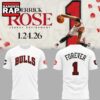 Chicago Bulls Forever Derrick Martell Rose White T Shirt, Trending Design Shirt Chicago Bulls Forever Derrick Martell Rose White T Shirt