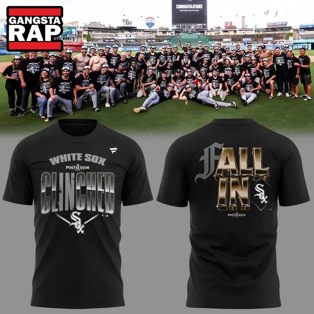 Chicago White Sox 2026 MLB Postseason Fall In Sox T Shirt, Trending Design Shirt Chicago White Sox 2026 Mlb Postseason Fall IN Sox T Shirt