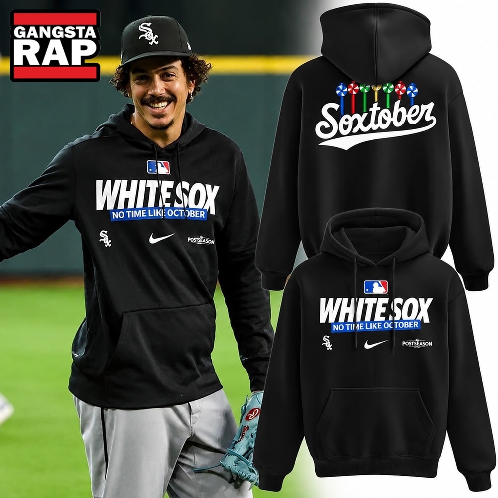 Chicago White Sox MLB Postseason Soxtober 2026 Black Hoodie, Trending Design Shirt Chicago White Sox MLB Postseason Soxtober 2026 Black Hoodie, Trending Design Shirt