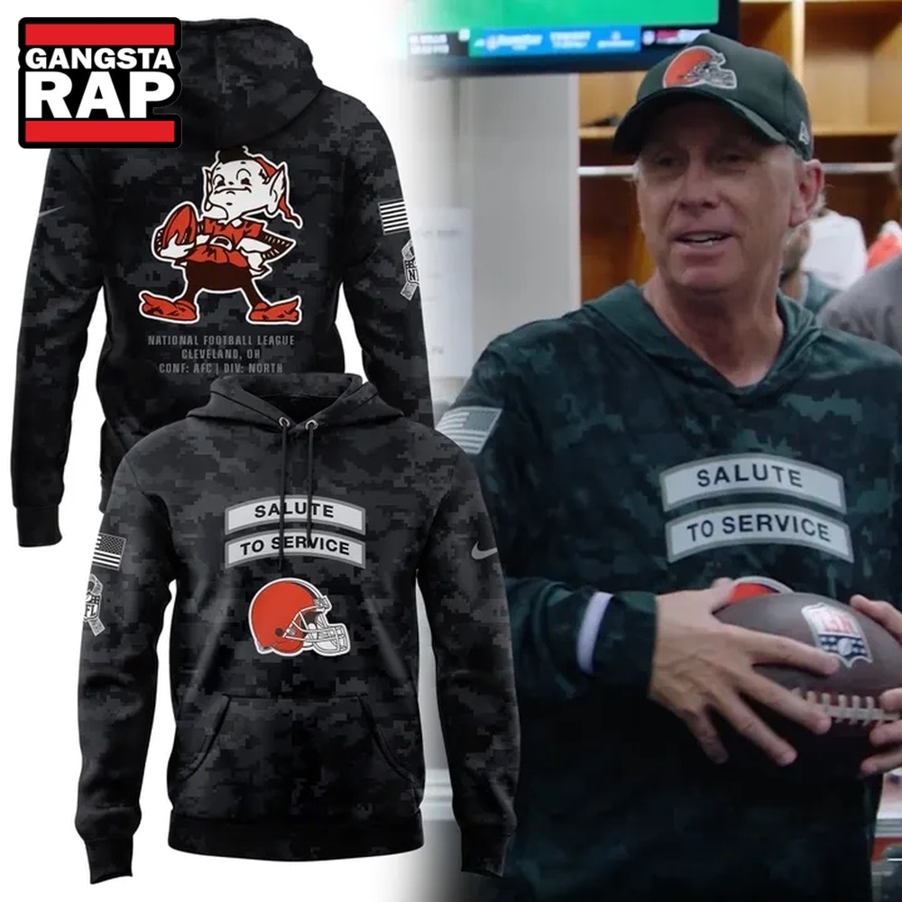 Cleveland Browns Salute to Service Sideline 2026 Hoodie, Trending Design Shirt Cleveland Browns Salute to Service Sideline 2026 Hoodie, Trending Design Shirt