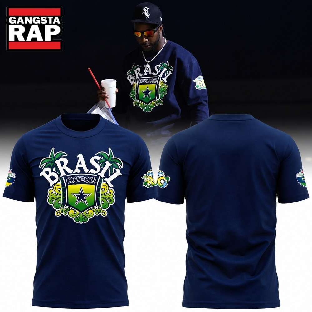 Dallas Cowboys NFL Rio de Janeiro Brazil Game 2026 Blue T Shirt, Trending Design Shirt Dallas Cowboys Nfl Rio DE Janeiro Brazil Game 2026 Blue T Shirt