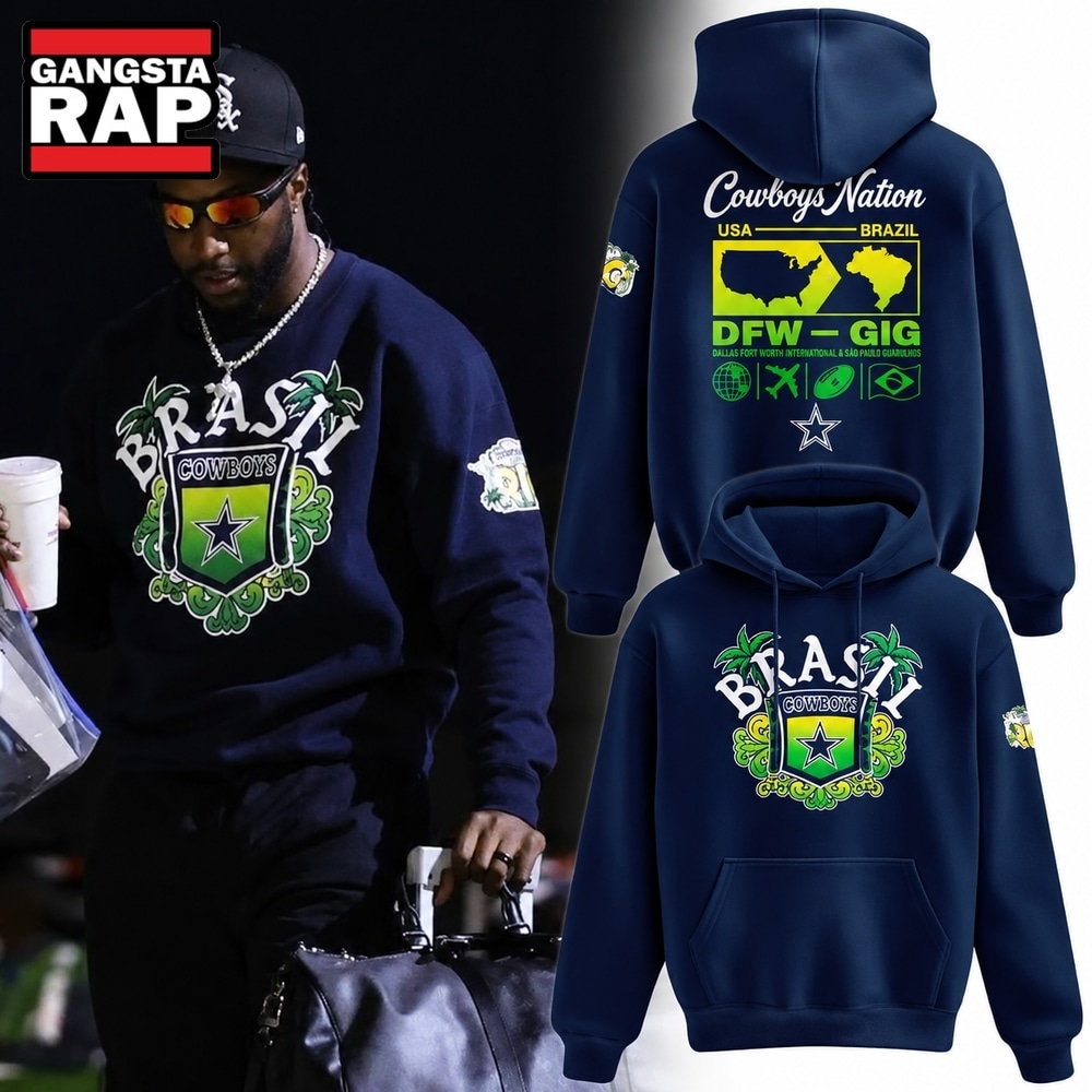 Dallas Cowboys NFL Rio de Janeiro Brazil Game 2026 Hoodie, Trending Design Shirt Dallas Cowboys Nfl Rio DE Janeiro Brazil Game 2026 Hoodie