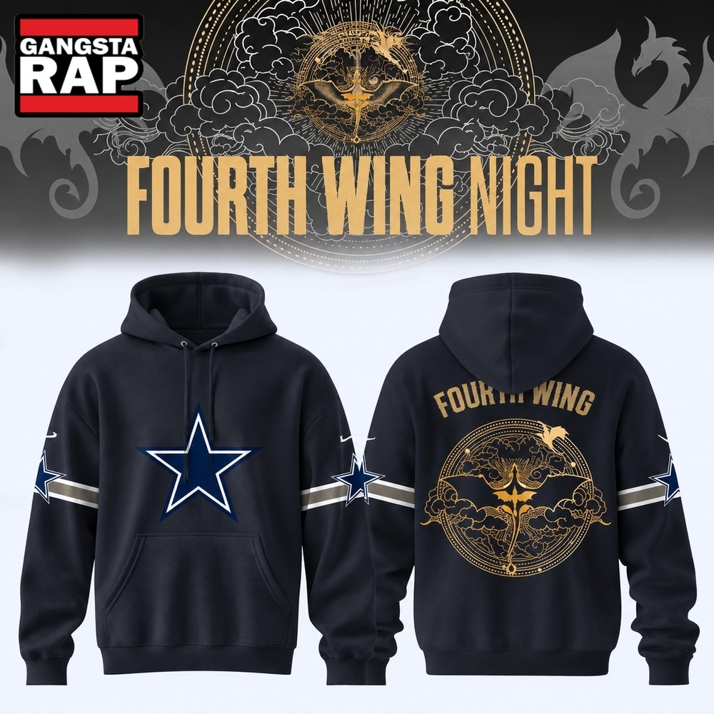 Dallas Cowboys x Fourth Wing Night 2026 Limited Edition Hoodie, Trending Design Shirt Dallas Cowboys X Fourth Wing Night 2026 Limited Edition Hoodie