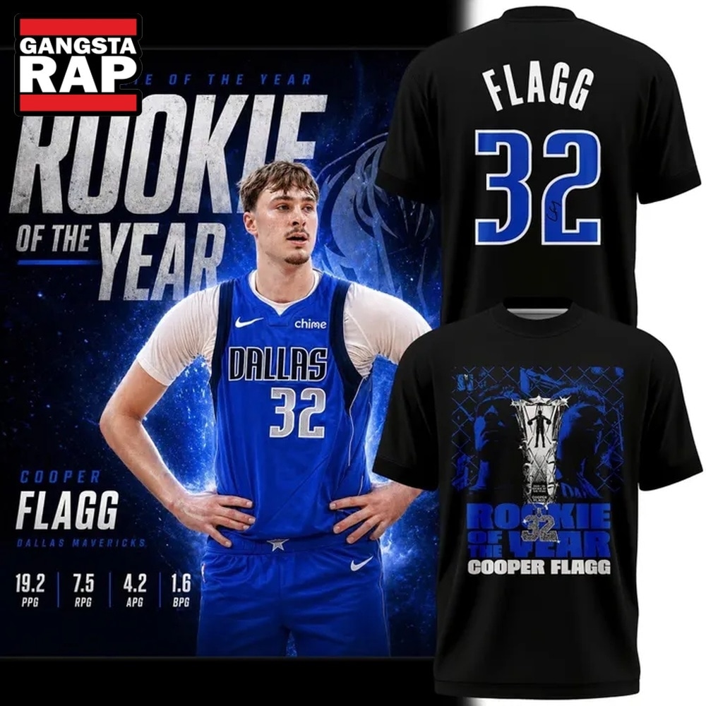 Dallas Mavericks Cooper Flagg 2025 26 Rookie Of The Year T Shirt, Trending Design Shirt Dallas Mavericks Cooper Flagg 2025 26 Rookie Of The Year T Shirt, Trending Design Shirt