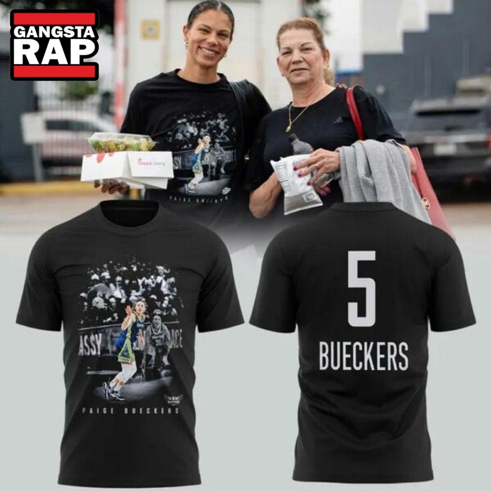 Dallas Wings Paige Bueckers 2026 Black Graphic T Shirt, Trending Design Shirt Dallas Wings Paige Bueckers 2026 Black Graphic T Shirt