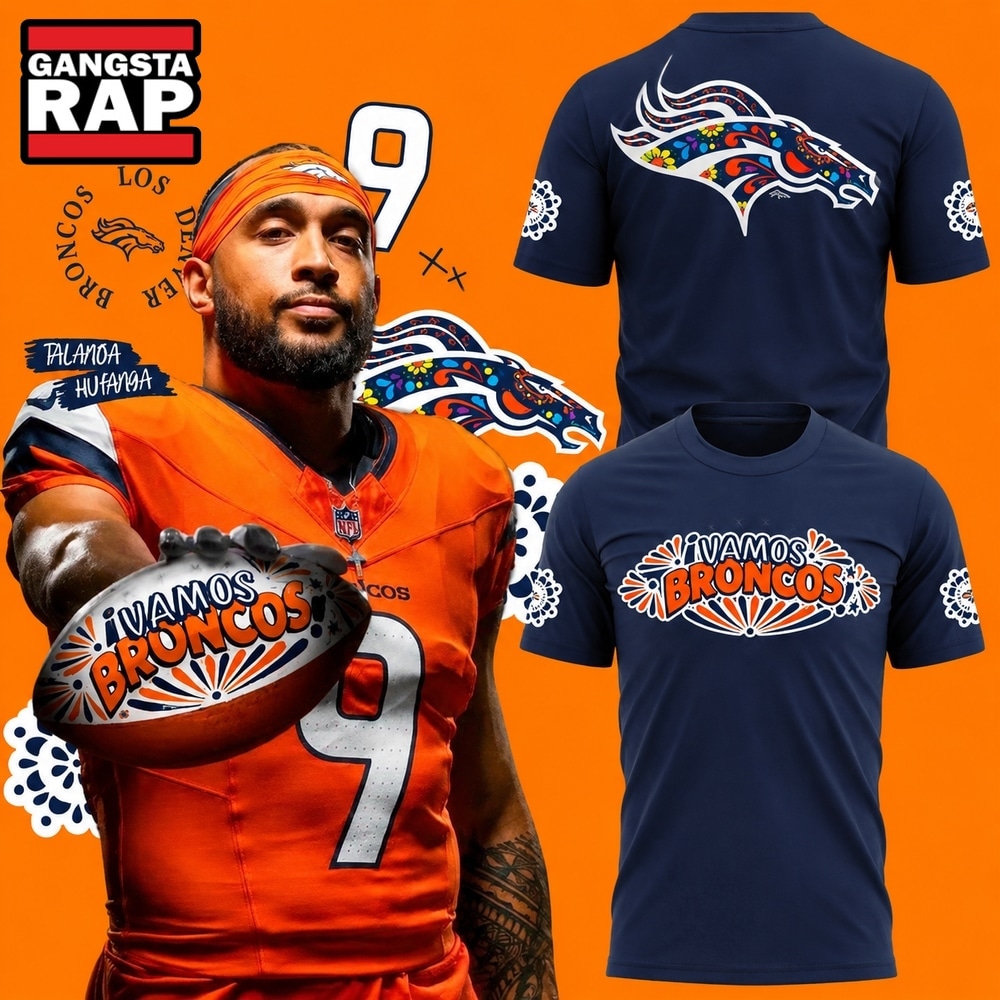 Denver Broncos Hispanic Heritage Month 2026 T Shirt, Trending Design Shirt Denver Broncos Hispanic Heritage Month 2026 T Shirt