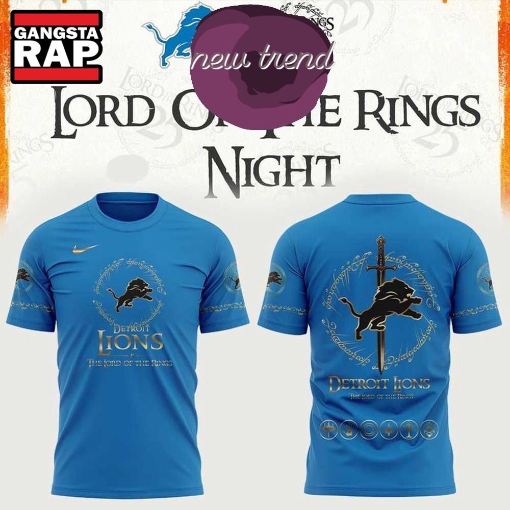 Detroit Lions x The Lord of the Rings 2026 3D Shirt, Trending Design Shirt Detroit Lions x The Lord of the Rings 2026 3D Shirt, Trending Design Shirt