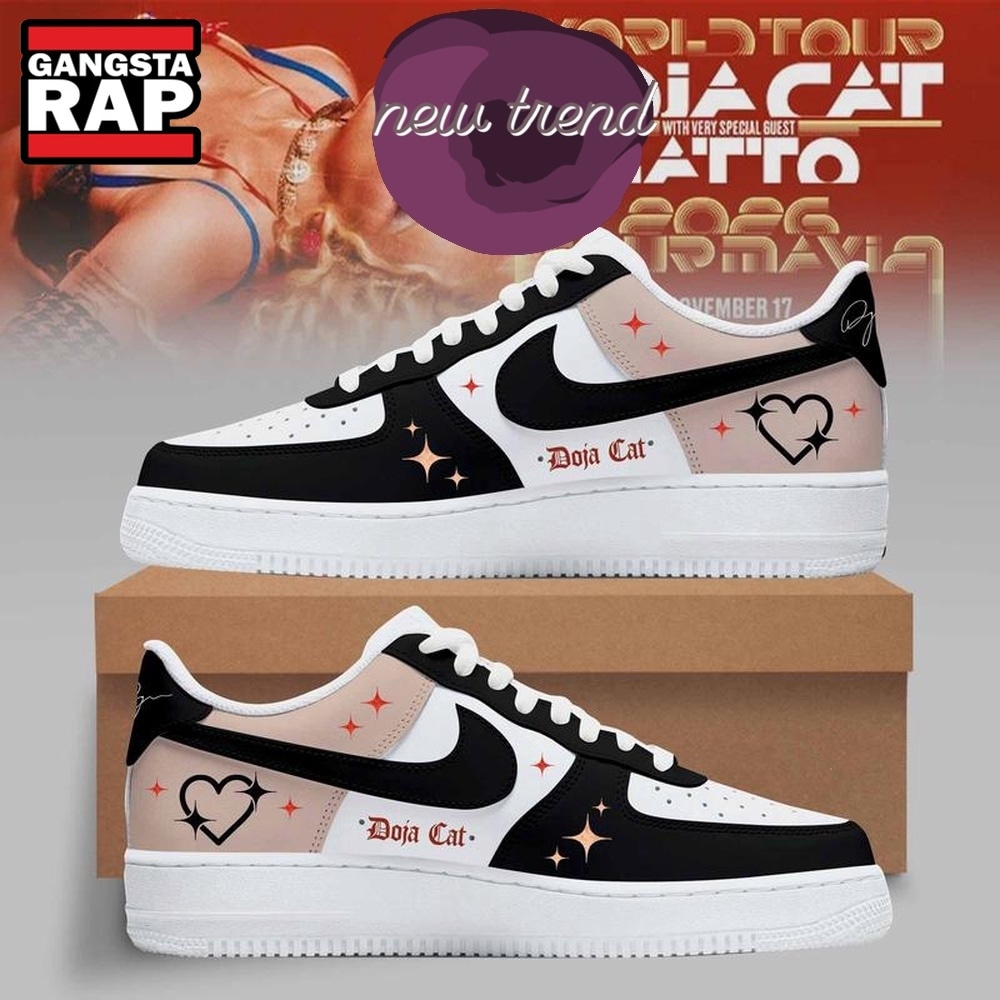 Doja Cat Tour Ma Vie World Tour 2026 Personalized Air Force 1 Shoes Sneakers