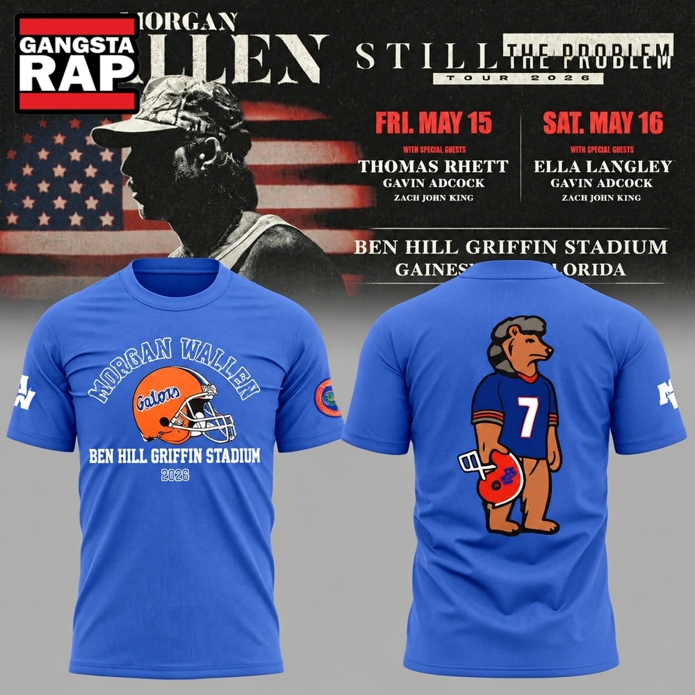 Florida Gators x Morgan Wallen Still the Problem Tour 2026 T Shirt, Trending Design Shirt Florida Gators x Morgan Wallen Still the Problem Tour 2026 T Shirt, Trending Design Shirt