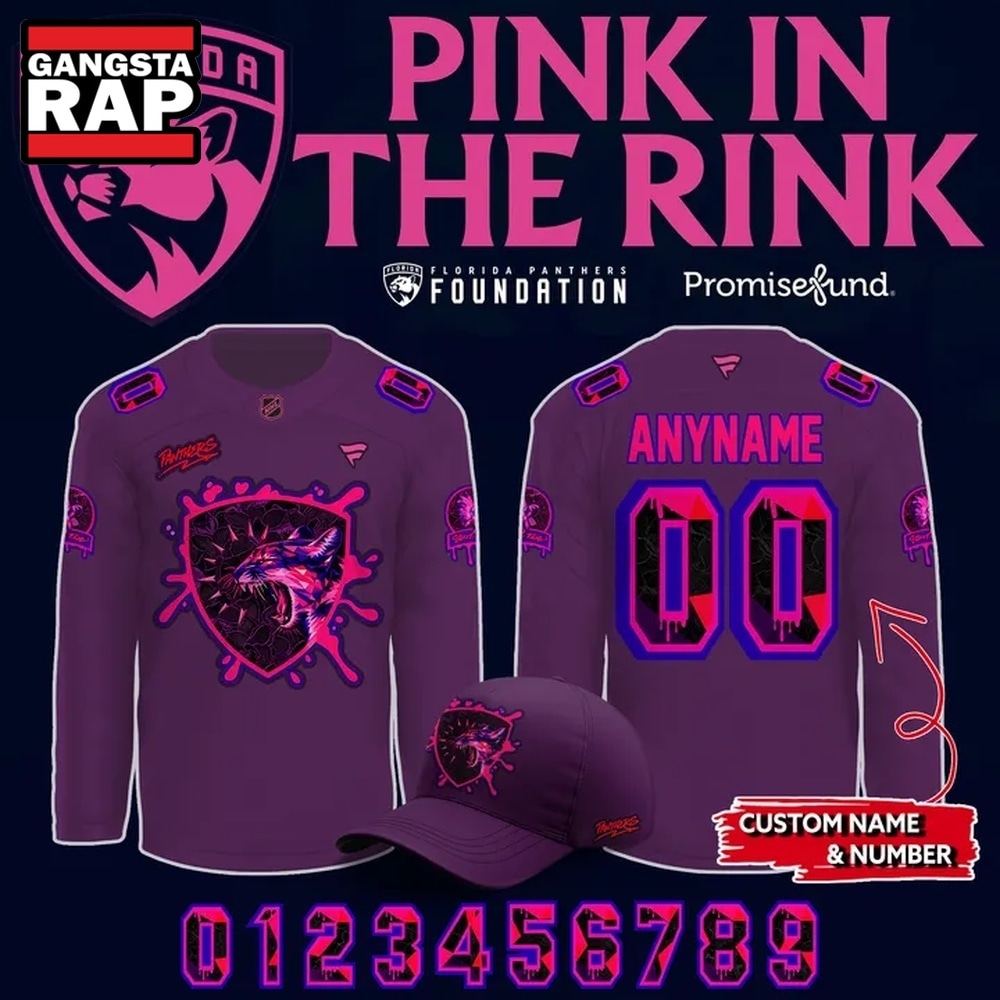 Florida Panthers Pink in the Rink 2026 Limited Edition Hockey Jersey, Trending Design Shirt Florida Panthers Pink in the Rink 2026 Limited Edition Hockey Jersey, Trending Design Shirt