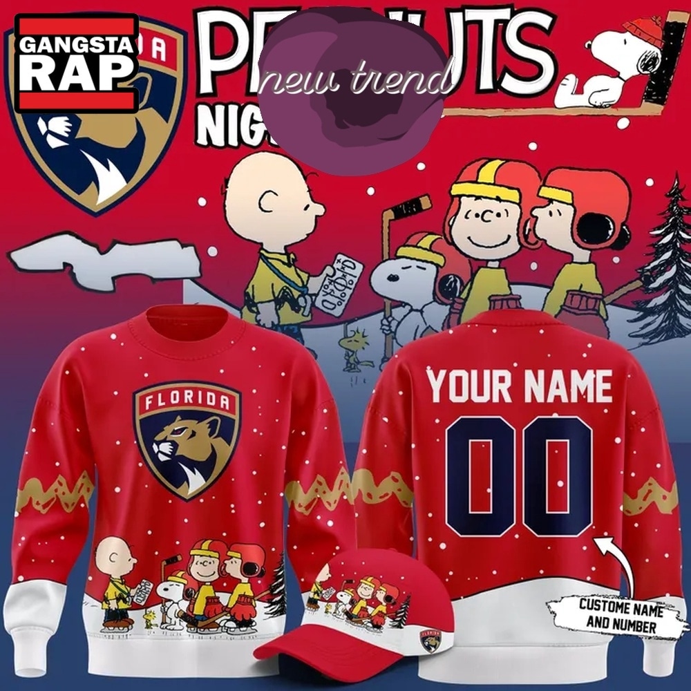Florida Panthers x Peanuts Night 2026 Limited Edition Sweatshirt, Trending Design Shirt Florida Panthers x Peanuts Night 2026 Limited Edition Sweatshirt, Trending Design Shirt