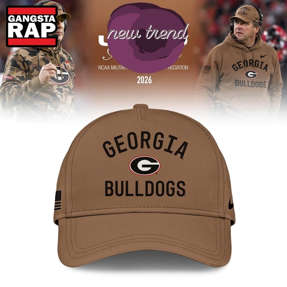 Georgia Bulldogs 2026 Military Appreciation Limited Edition Cap, Trending Baseball Cap Georgia Bulldogs 2026 Military Appreciation Limited Edition Cap, Trending Baseball Cap