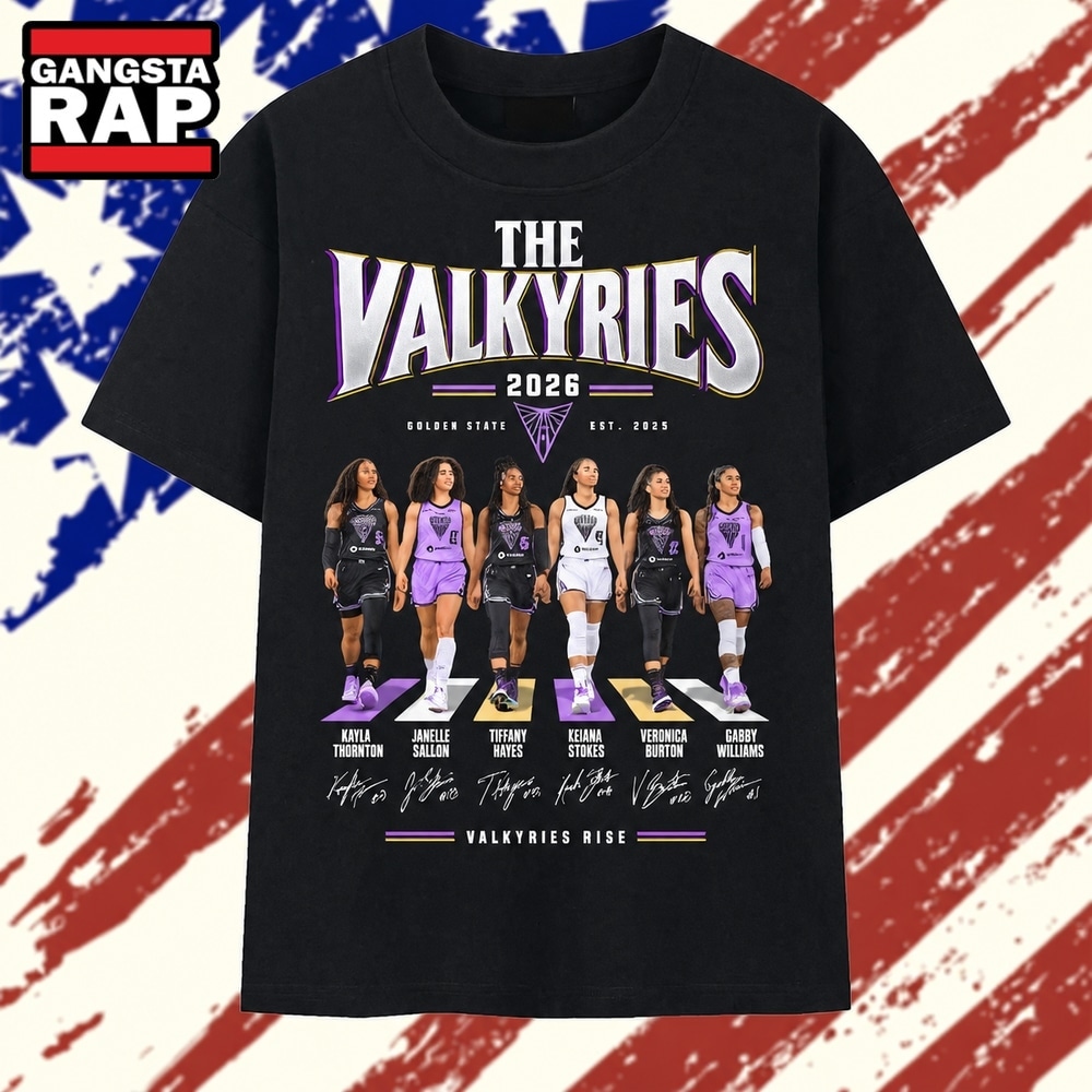 Golden State Valkyries 2026 Players Abbey Road Signatures T Shirt, Trending 2D Shirt Golden State Valkyries 2026 Players Abbey Road Signatures T Shirt, Trending 2D Shirt