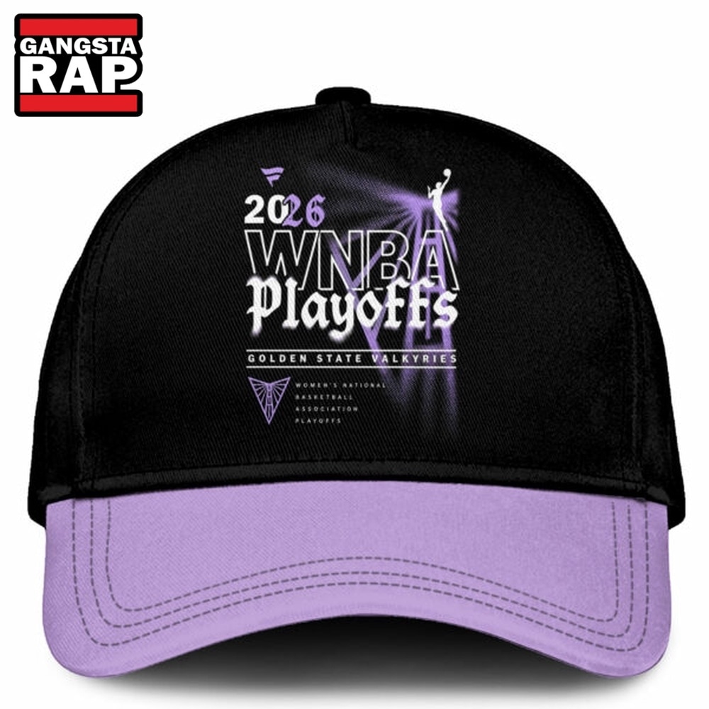 Golden State Valkyries 2026 WNBA Playoff Limited Edition Black Cap, Trending Baseball Cap Golden State Valkyries 2026 Wnba Playoff Limited Edition Black Cap