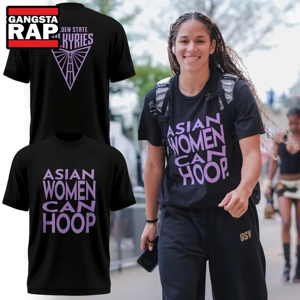 Golden State Valkyries ASIAN WOMEN CAN HOOP T Shirt, Trending Design Shirt Golden State Valkyries Asian Women Can Hoop T Shirt