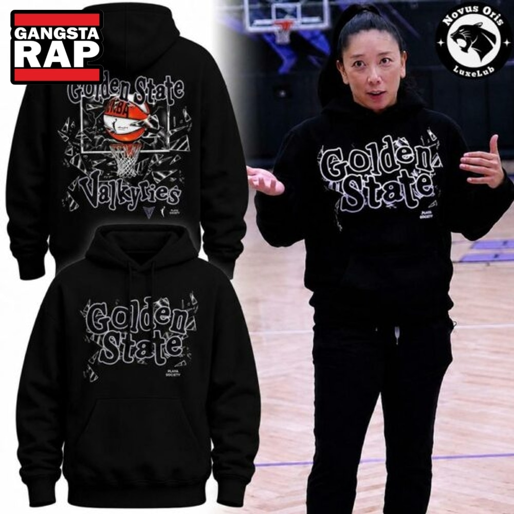 Golden State Valkyries Playa Society Black Shattered Glass Graphic Hoodie, Trending Design Shirt Golden State Valkyries Playa Society Black Shattered Glass Graphic Hoodie, Trending Design Shirt