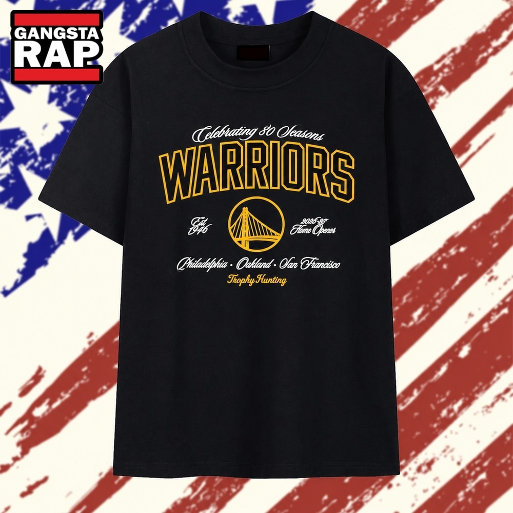 Golden State Warriors 2026 2027 GS Warriors Celebrating 80 Seasons T Shirt, Trending 2D Shirt Golden State Warriors 2026 2027 GS Warriors Celebrating 80 Seasons T Shirt, Trending 2D Shirt