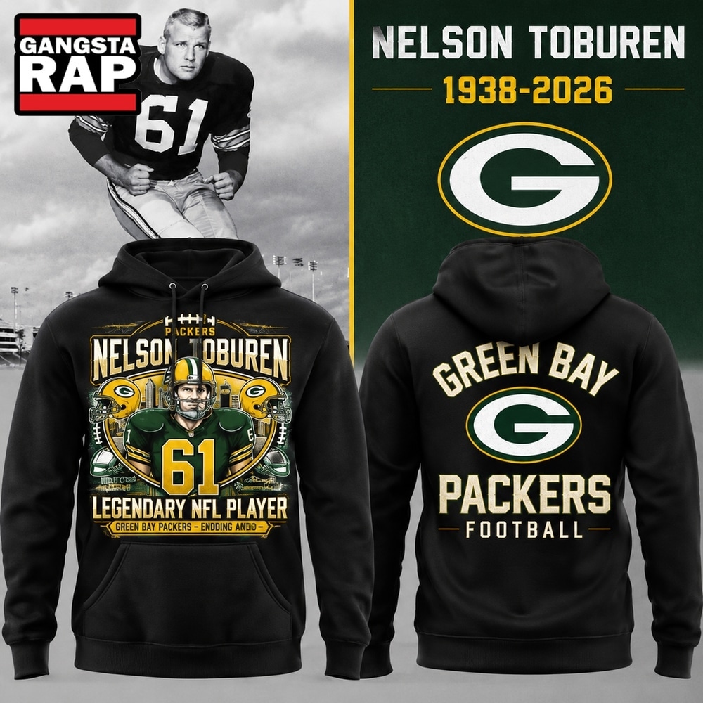 Green Bay Packers Nelson Toburen Always Remembered Legendary Player Hoodie, Trending Design Shirt Green Bay Packers Nelson Toburen Always Remembered Legendary Player Hoodie, Trending Design Shirt