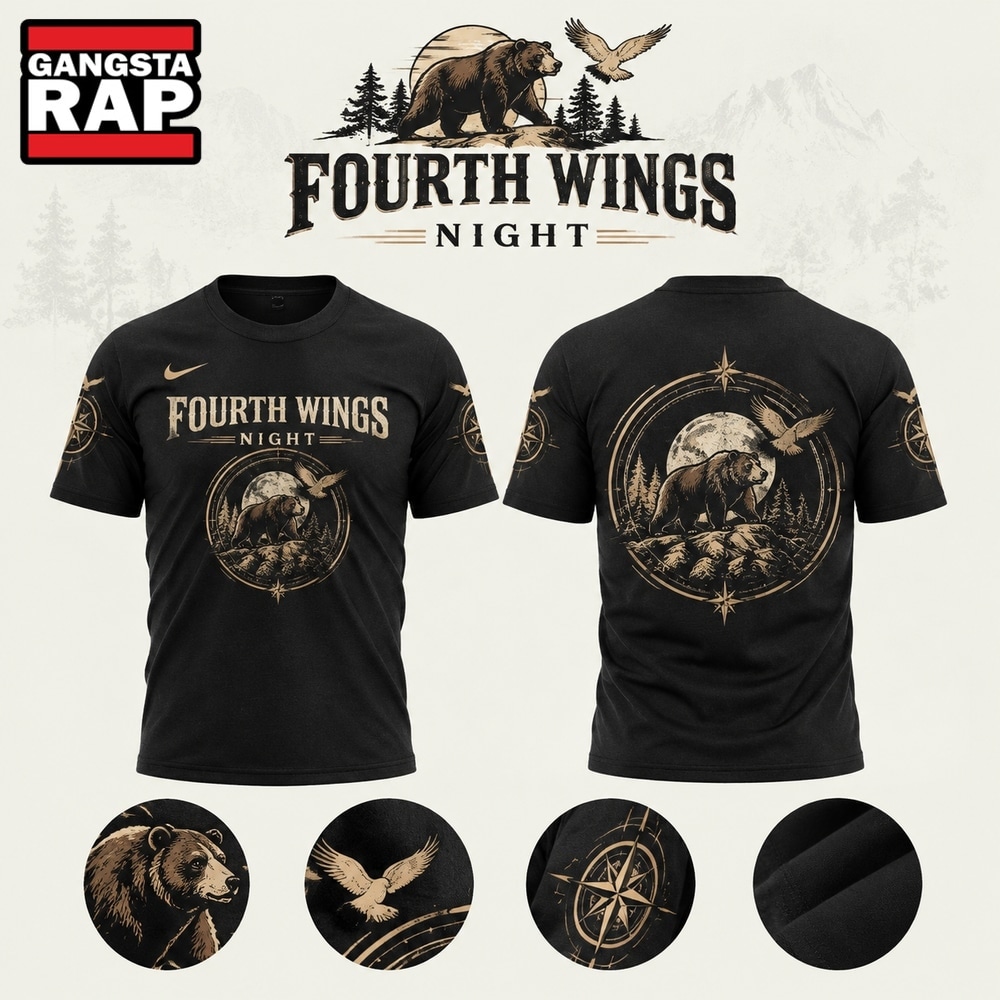 Hershey Bears x Fourth Wing Night 2026 Black Graphic T Shirt, Trending Design Shirt Hershey Bears x Fourth Wing Night 2026 Black Graphic T Shirt, Trending Design Shirt