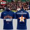 Houston Astros Navy 2026 AL West Division Champions Limited Edition 3D Shirt, Trending Design Shirt 2 Houston Astros Navy 2026 AL West Division Champions Limited Edition 3D Shirt, Trending Design Shirt Houston Astros Navy 2026 AL West Division Champions Limited Edition 3D Shirt