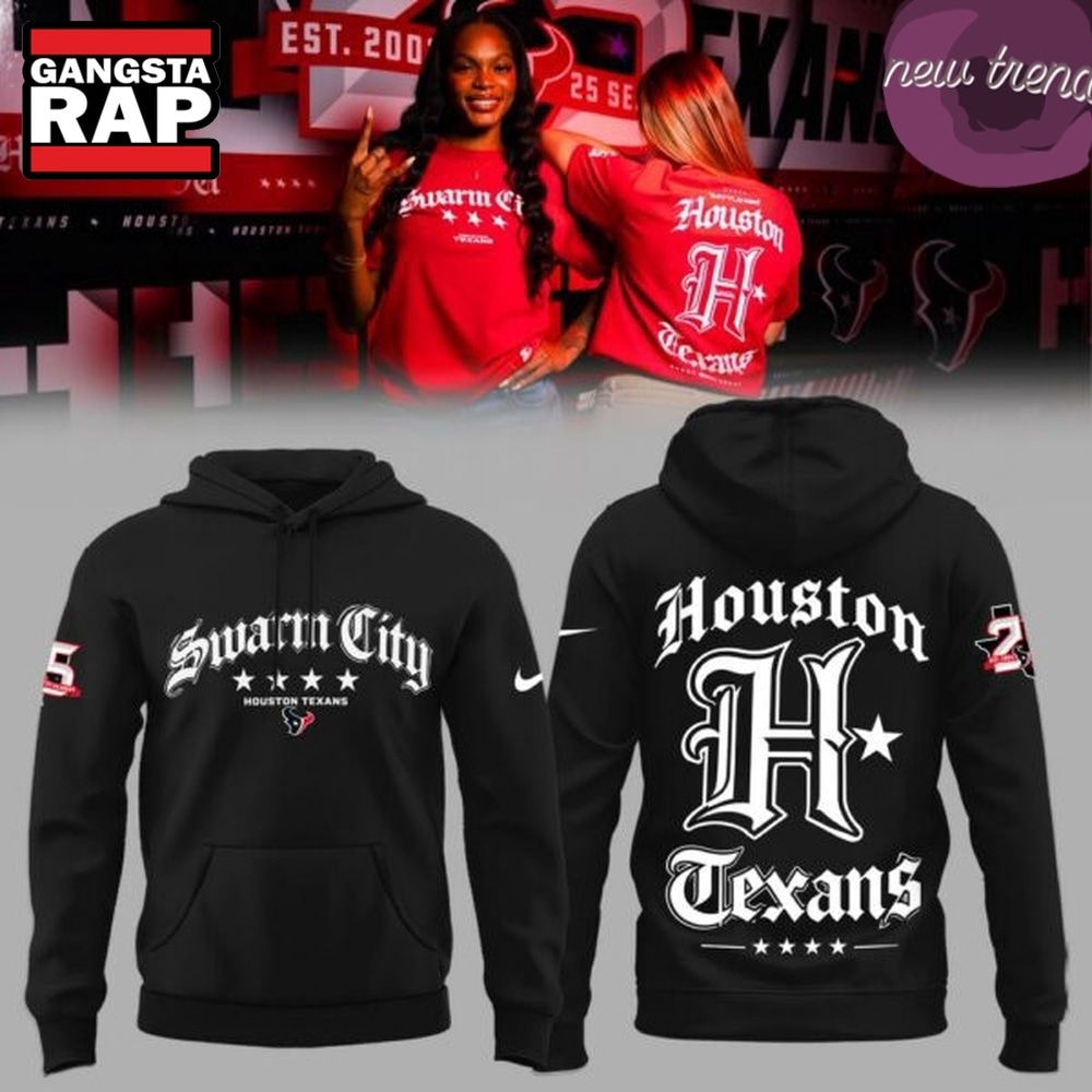 Houston Texans Swarm City 2026 Black Hoodie, Trending Design Shirt Houston Texans Swarm City 2026 Black Hoodie, Trending Design Shirt