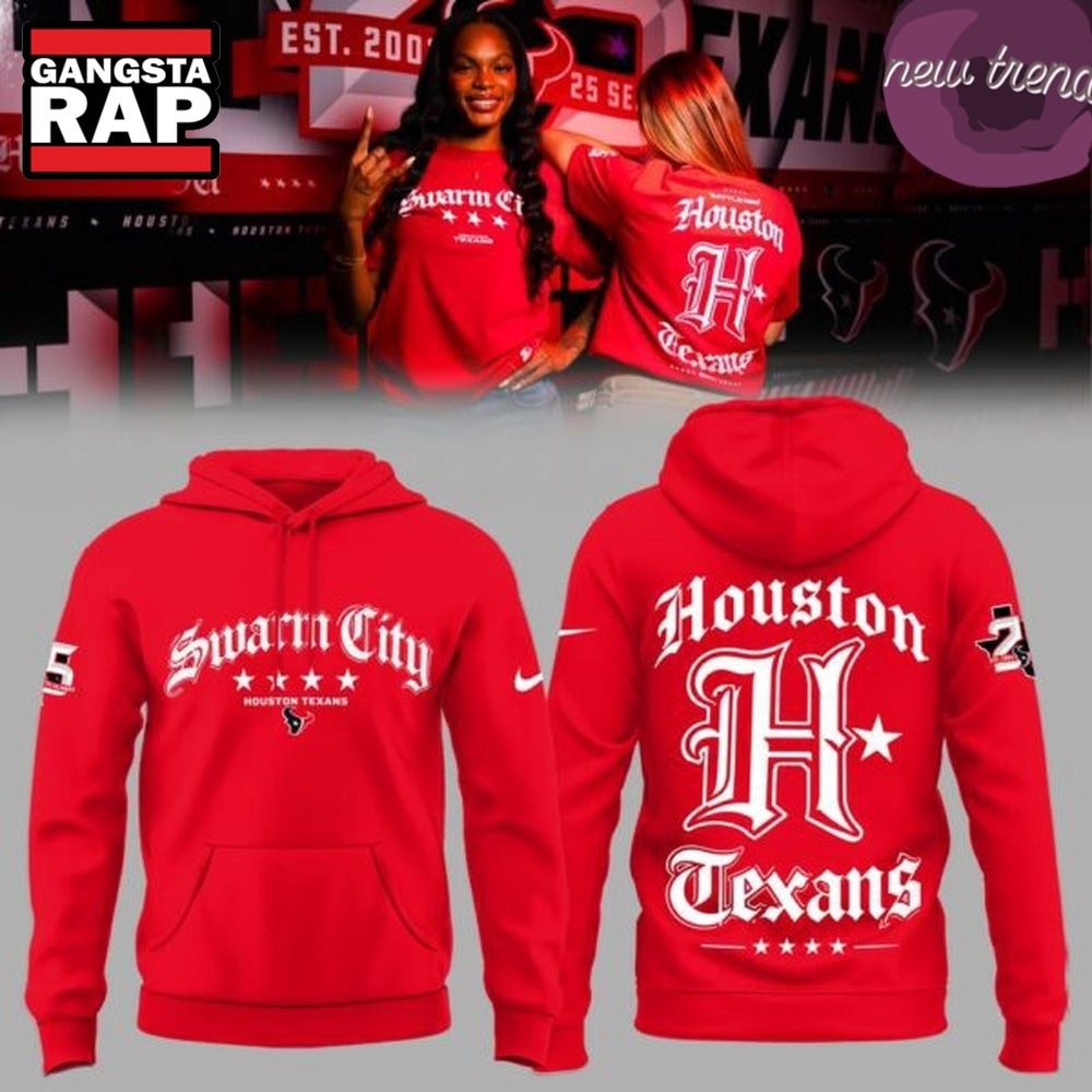 Houston Texans Swarm City 2026 Pullover Hoodie, Trending Design Shirt Houston Texans Swarm City 2026 Pullover Hoodie, Trending Design Shirt