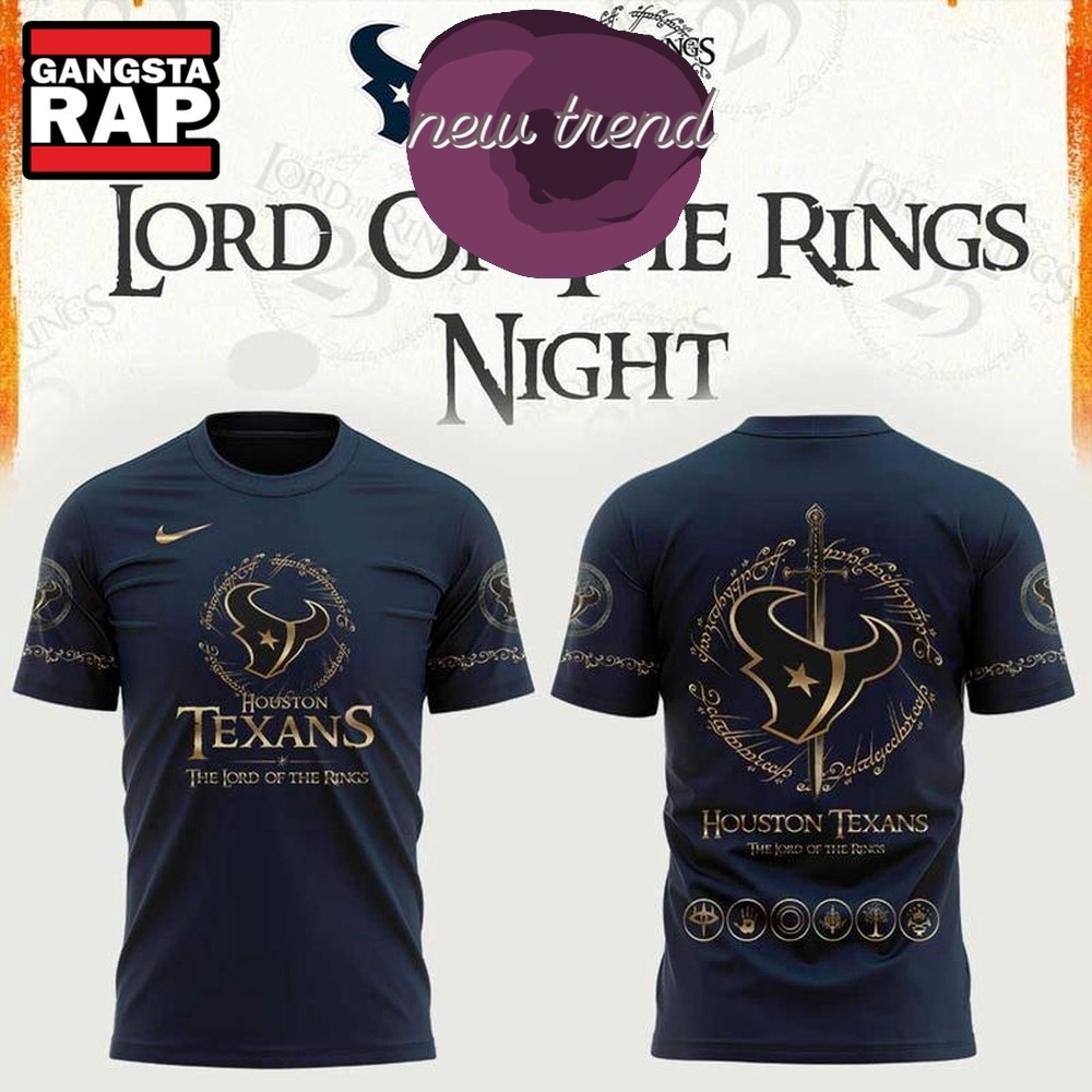 Houston Texans x The Lord of the Rings 2026 3D Shirt, Trending Design Shirt Houston Texans x The Lord of the Rings 2026 3D Shirt, Trending Design Shirt
