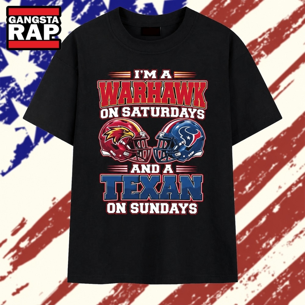 I’m a Warhawk on Saturdays and a Texan on Sundays helmet T Shirt, Trending 2D Shirt I’m a Warhawk on Saturdays and a Texan on Sundays helmet T Shirt, Trending 2D Shirt