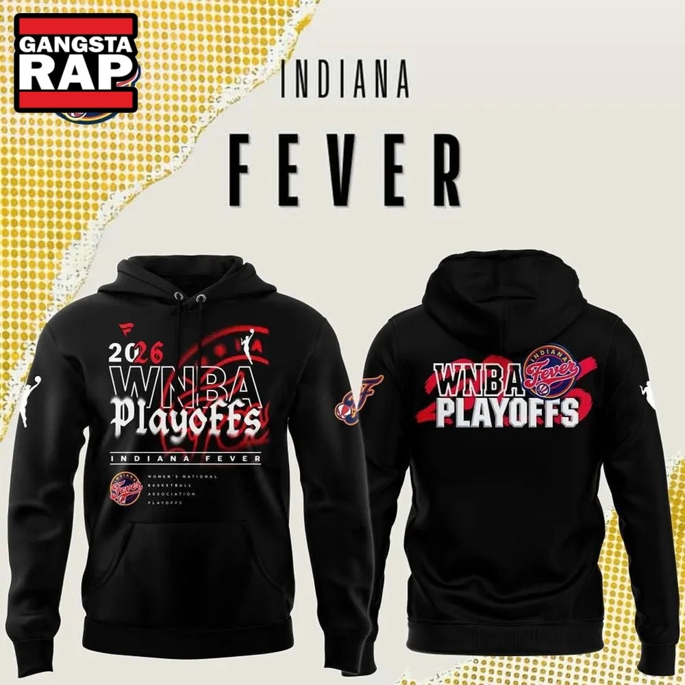 Indiana Fever 2026 WNBA Playoffs Eastern Conference Black Hoodie, Trending Design Shirt Indiana Fever 2026 Wnba Playoffs Eastern Conference Black Hoodie