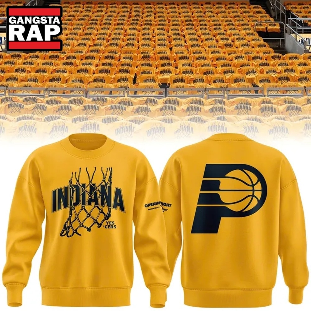 Indiana Pacers Opening Night 2026 Sweatshirt, Trending Design Shirt Indiana Pacers Opening Night 2026 Sweatshirt, Trending Design Shirt