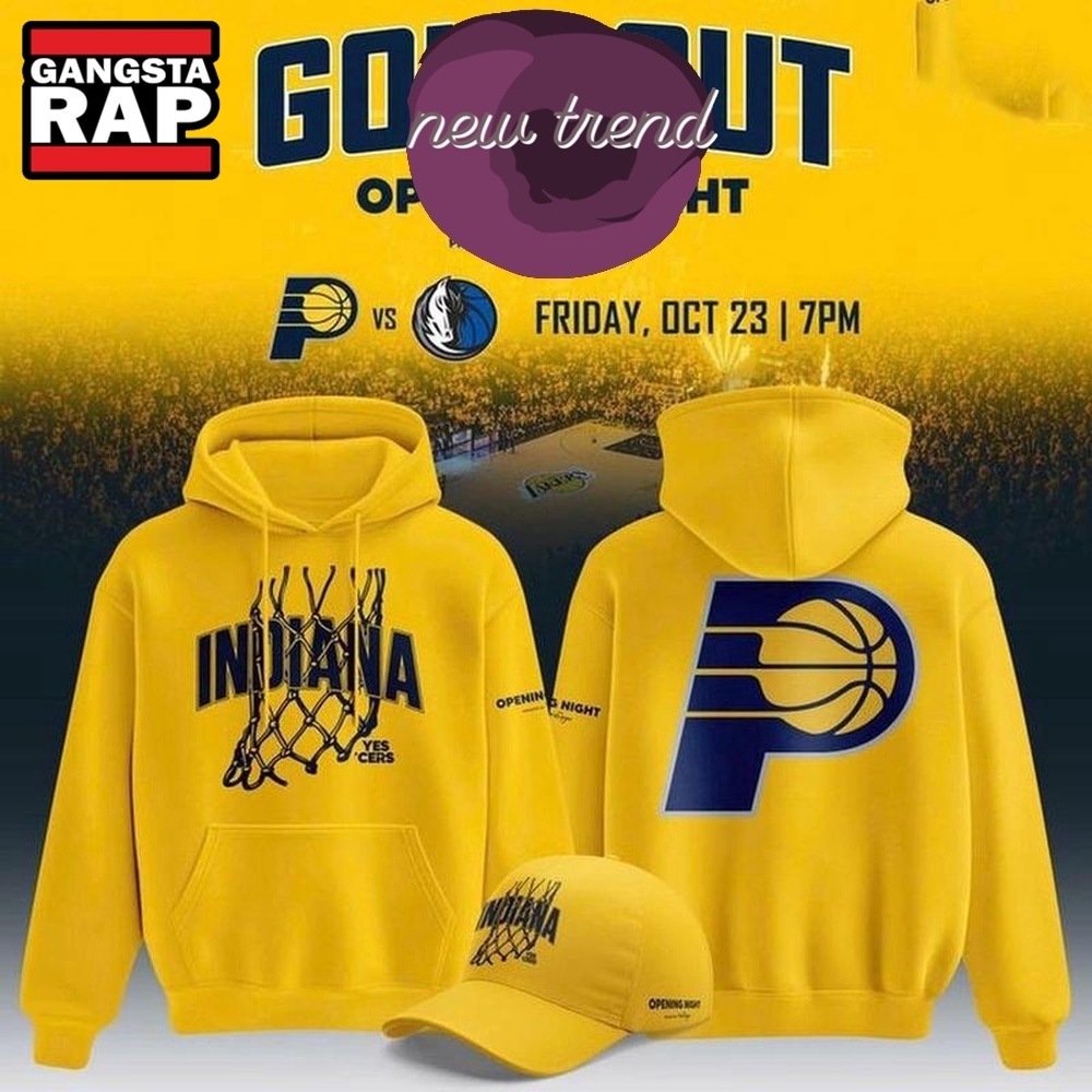 Indiana Pacers Opening Night GOLD OUT 2026 Limited Edition Hoodie, Trending Design Shirt Indiana Pacers Opening Night GOLD OUT 2026 Limited Edition Hoodie, Trending Design Shirt