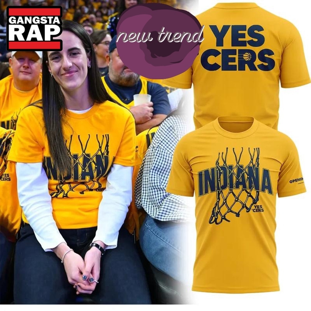 Indiana Pacers Opening Night YES CERS 2026 Graphic T Shirt, Trending Design Shirt Indiana Pacers Opening Night YES CERS 2026 Graphic T Shirt, Trending Design Shirt