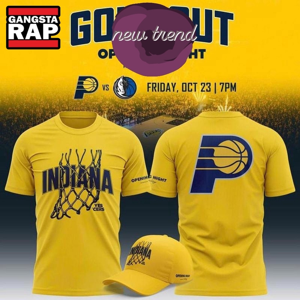 Indiana Pacers Opening Night YES CERS 2026 Limited Edition T Shirt, Trending Design Shirt Indiana Pacers Opening Night YES CERS 2026 Limited Edition T Shirt, Trending Design Shirt